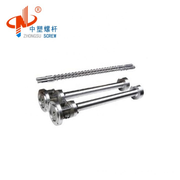 OEM accept single bimetallic extruder screw barrel from Chinese supplier